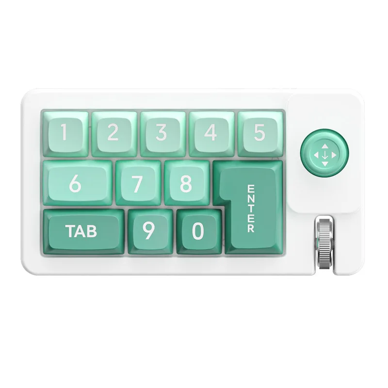 K810 Mini Mechanical Keyboard Wired Keypad 12 Keys Macro Definition Customized Keypad RGB Numeric Keypads