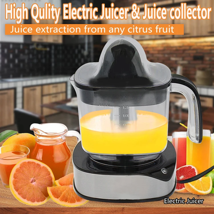 Household Electric Citrus Fruits Juice Maker 1.2l Portable Orange