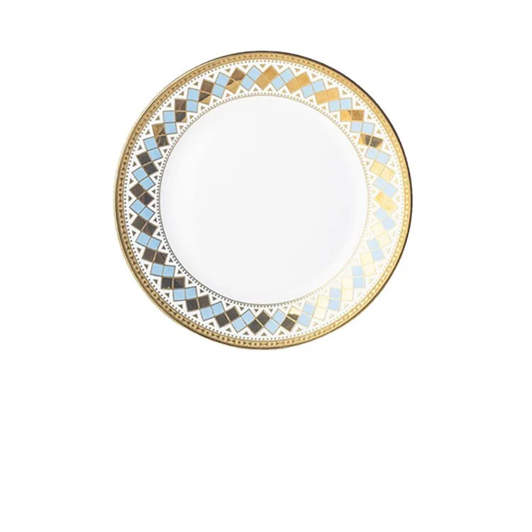 Luxury Plates Set Custom Restaurant Plates Dinnerware Ceramic Dinner