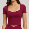 Red short sleeves