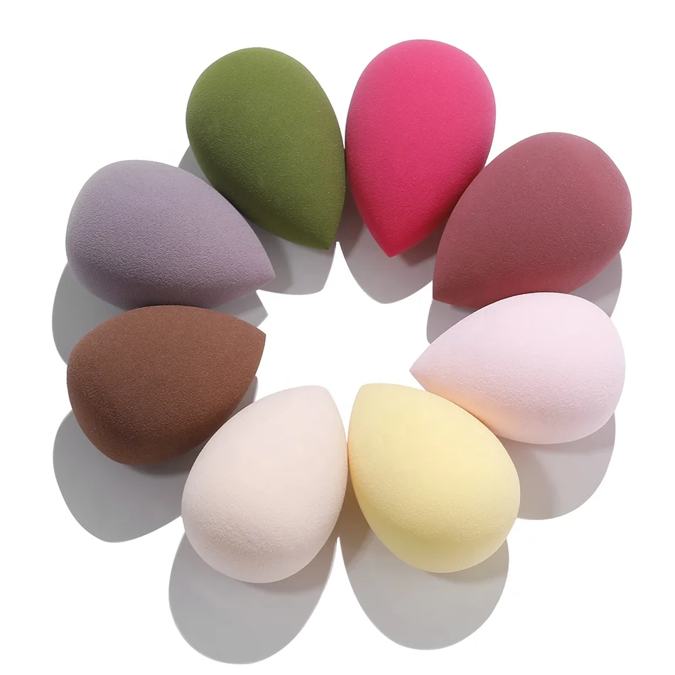 Yaeshii 1pcs Water Drop Shape Cosmetic Puff Makeup Sponge Blending Face Liquid Foundation Cream Make