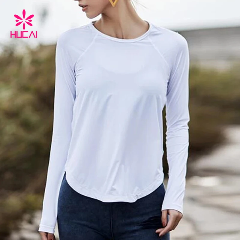 Long Sleeve Loose Yoga Tops