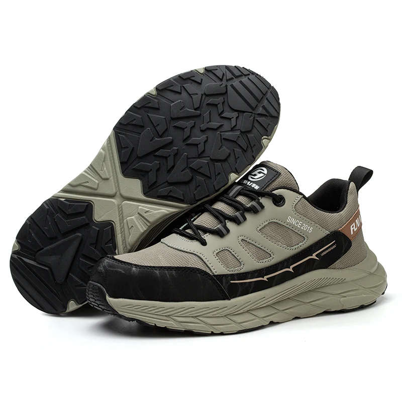 Легкая дышащая Рабочая обувь с резиновой подошвой