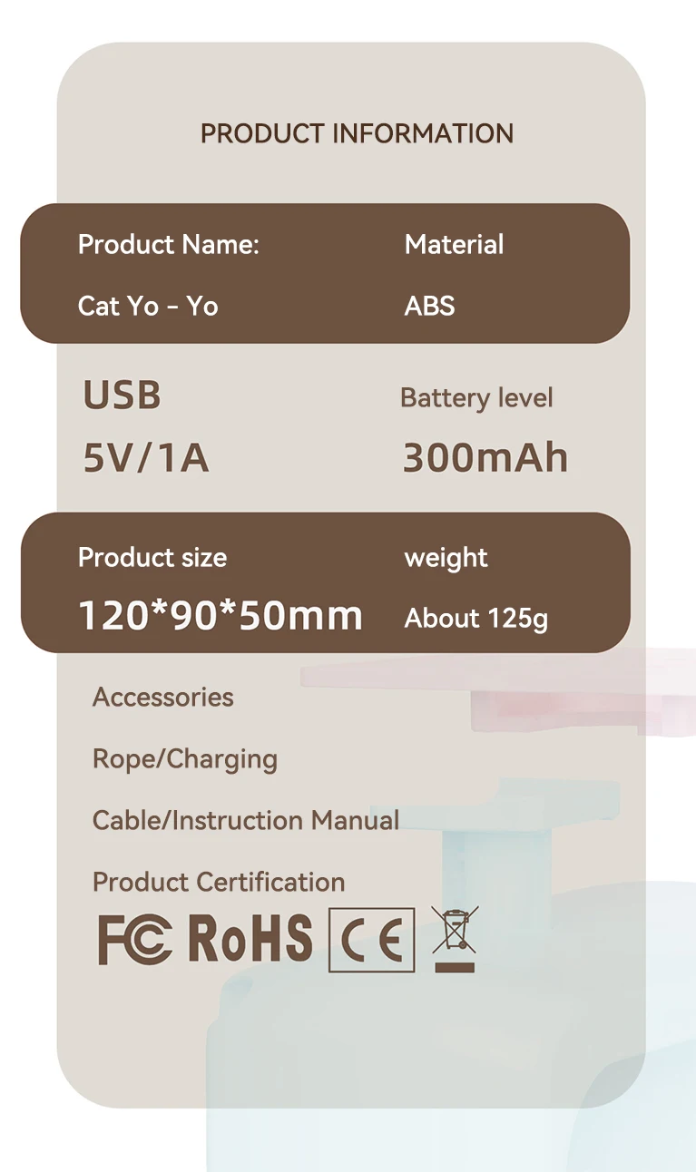 New Electric Pet Toy Hanging Door Yo-yo for Fun and Self-entertainment Smart Electric cat Toy factory