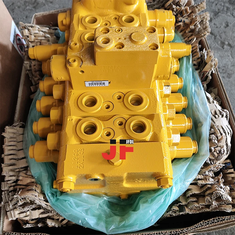 PC130-7 Excavator Main Control Valve 723-57-11801 723-57-11800 Hydraulic Control Main Valve 723-56-11502