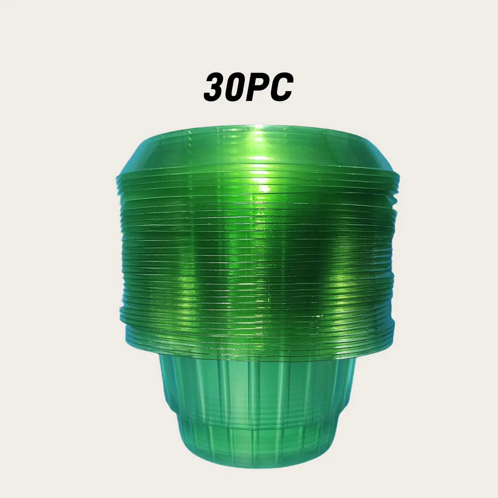 DD3906  30pcs Protect Plant to Get Better Snail Slug Collars for Plants Plastic Floor Garden Cloches