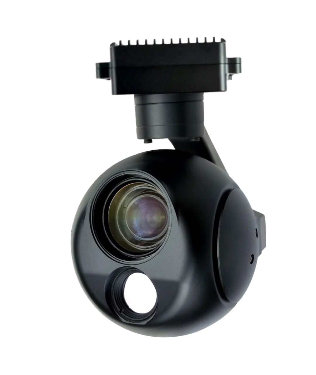 Topotek AI Tracking DHU10G619 Small Gimbal Camera 10x Optical Zoom CMOS Sensor 640*512 Thermal Imaging Remote Control IP Output