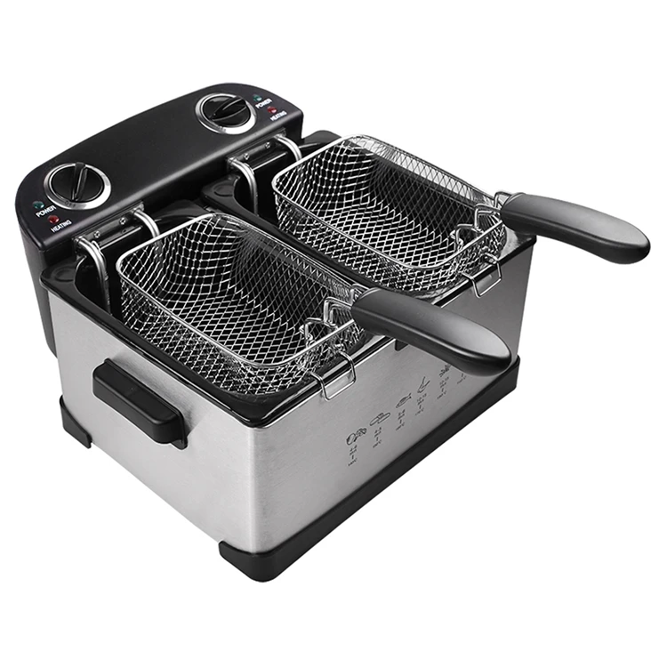 5l Deep Fat Fryer Double Tank Electric Deep Fryer Buy Deep Fryer,Deep