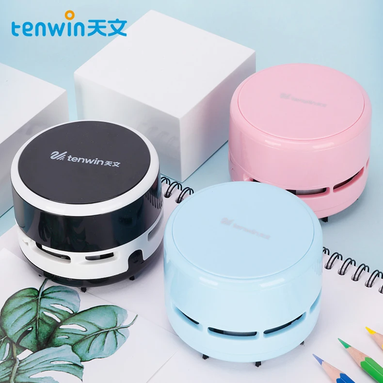 Tenwin 8050 Promotional Gift Office Battery Style Desktop Mini Vacuum Cleaner