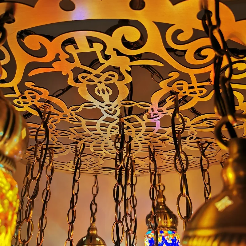 19 Characteristic Multi-chandelier Chandelier in Turkey Restaurant Cafe Hotel Hotel bar Club KTV Chandeliers