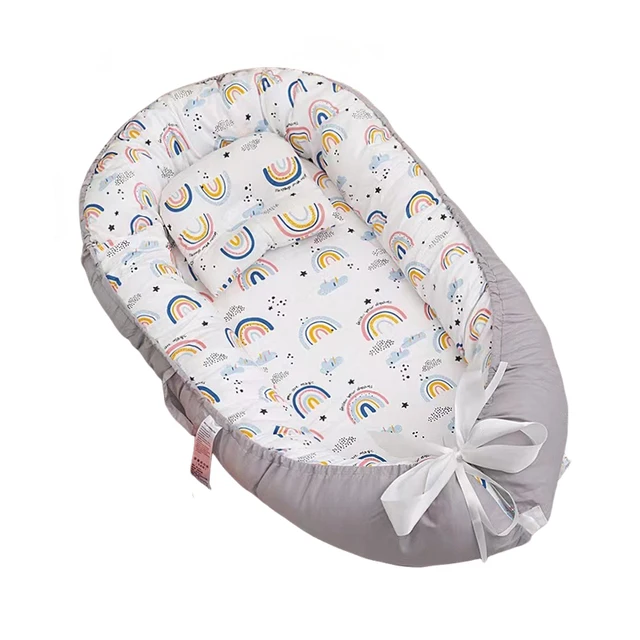 Wholesale Newborn Baby Nest Portable Baby Nest Bed Breathable Portable BabyNest Baby Lounger Sleeper Nest