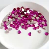 cuore 3mm rosso pesca