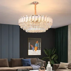 Zeal Lighting Chandelier Apartment Modern Luxury Living Room D140 Decoration Crystal Chandeliers