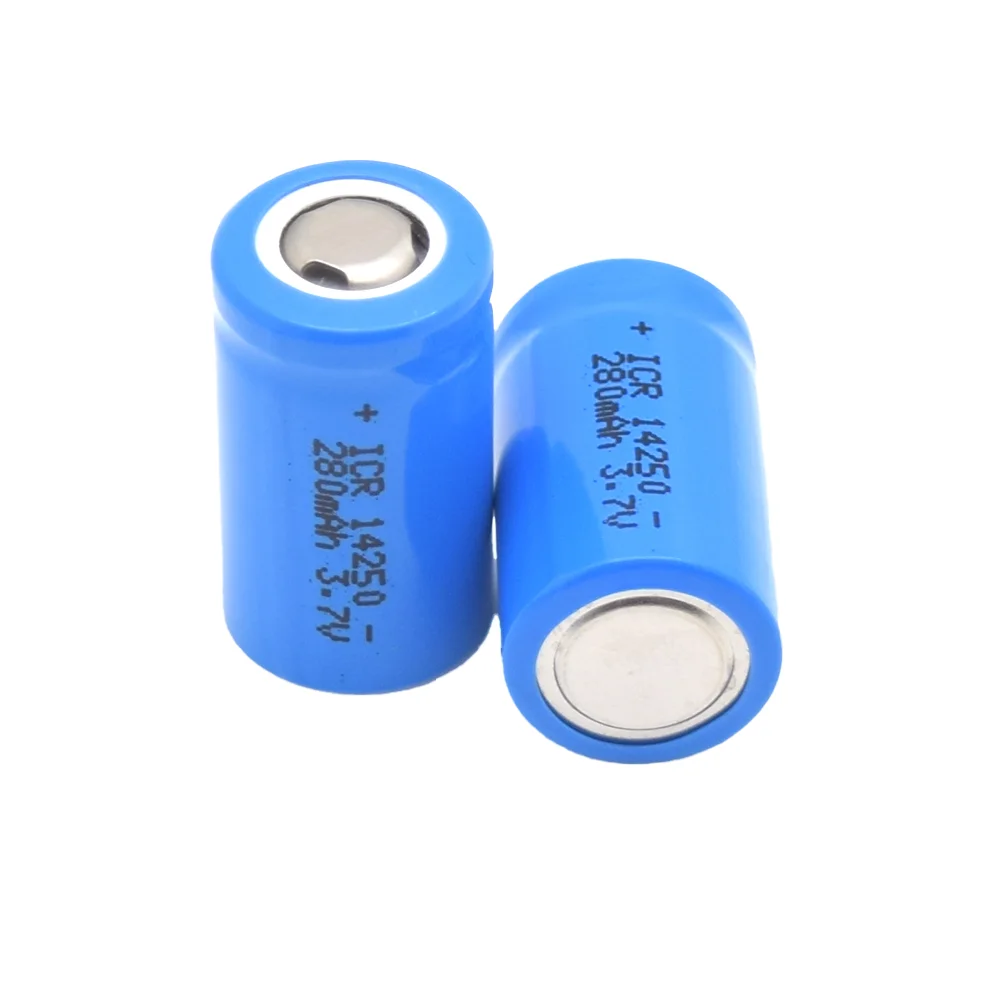 Rechargeable 14250 3.7v 280mah Lithium Ion Battery Rechargeable Ncm Li ...