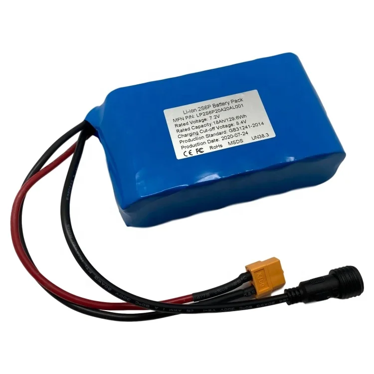 Customizable 48V 7.4V/12V/24V 18000mAh/18AH Lithium ion 18650 Battery pack for Electric Device Batteries