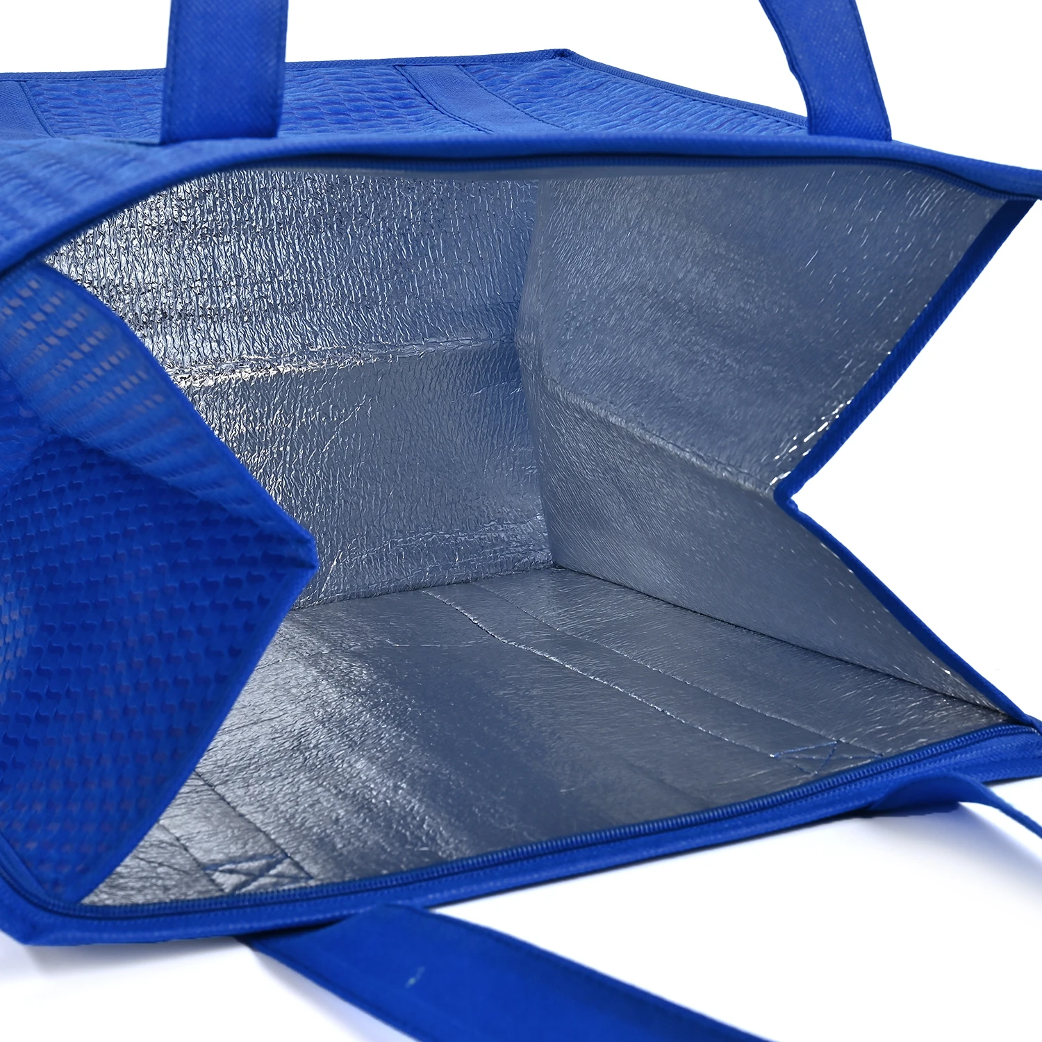 Eco-Friendly Reusable Large 2-Color Custom Sublimation Printed Shopping Bags Non-Woven Laminated with Letter Pattern Grocery Use supplier