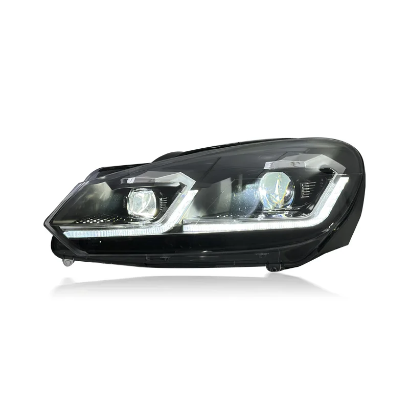 SJC Auto Car Lighting LED Head Lights for Volkswagen Golf 6 Mk6 09-16 Headlights LED Front Lights Car Accessories Plug and Play