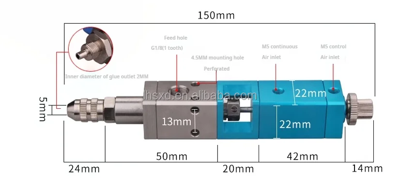 Fully Automatic Digital Dispensing Machine with Precise Dispensing and Timed Dispensing of Glue