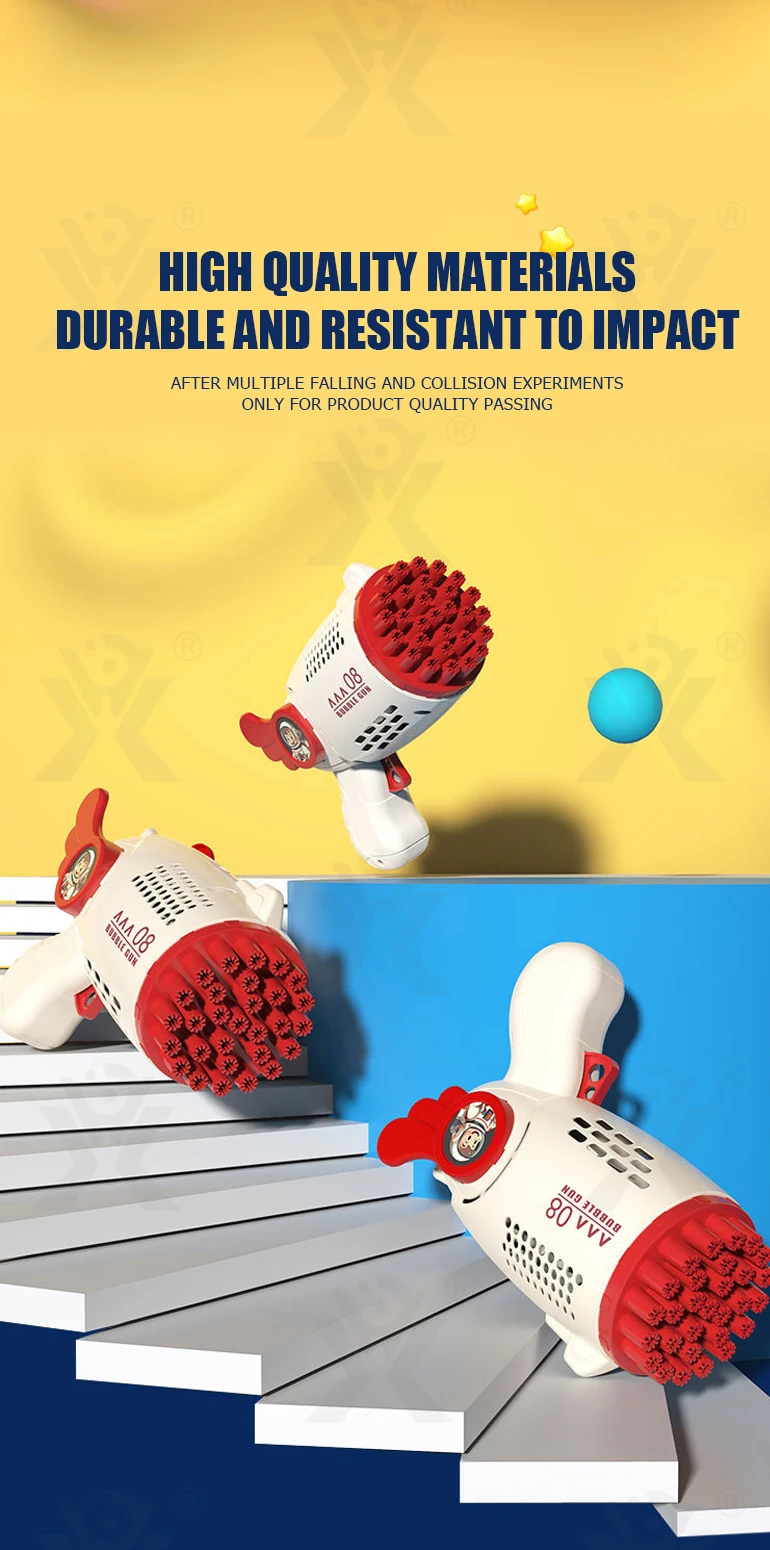 Chengji Best Price Bubble Gun Toy Kids Summer Outdoor Playing Electric Space Astronaut 29 Holes Color Bubble Gun