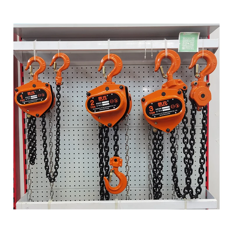 Newest Hot Sale Line Array and Speaker Truss Electric Manual Hoist 3t Chain Block