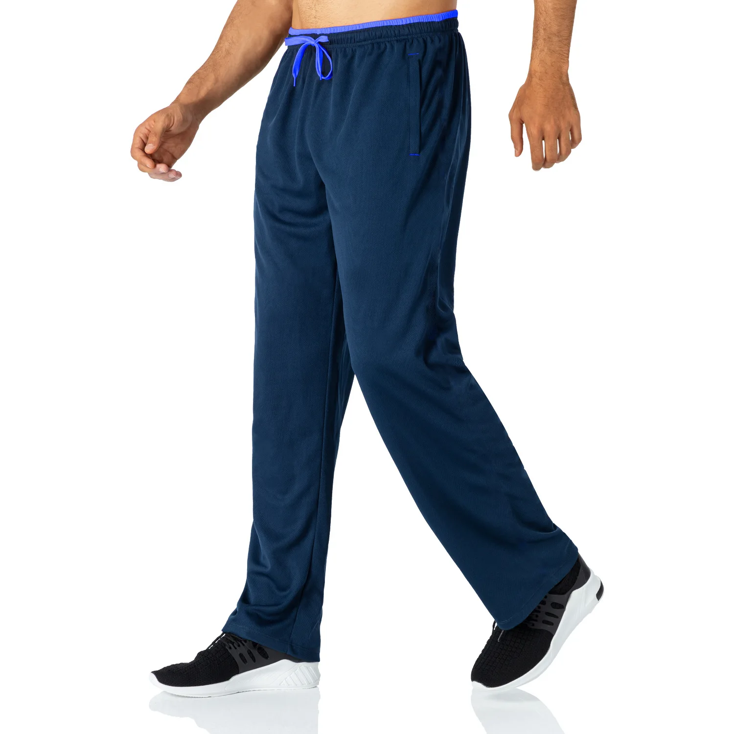 high quality casual pants fitness loose fit wide leg sports wear gym wear cargo men joggers