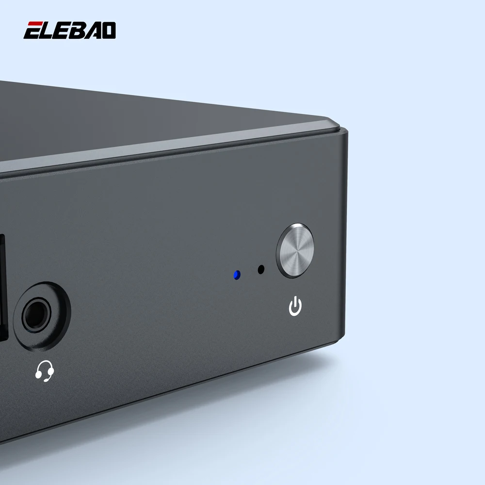 ELEBAO MPI10 Business Mini PC Intel Core I3 115G4  I5 1135G7 I7 1165G7 Win11 Computer PC Gaming Mini Pcs