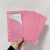 Set di buste con linguette rosa