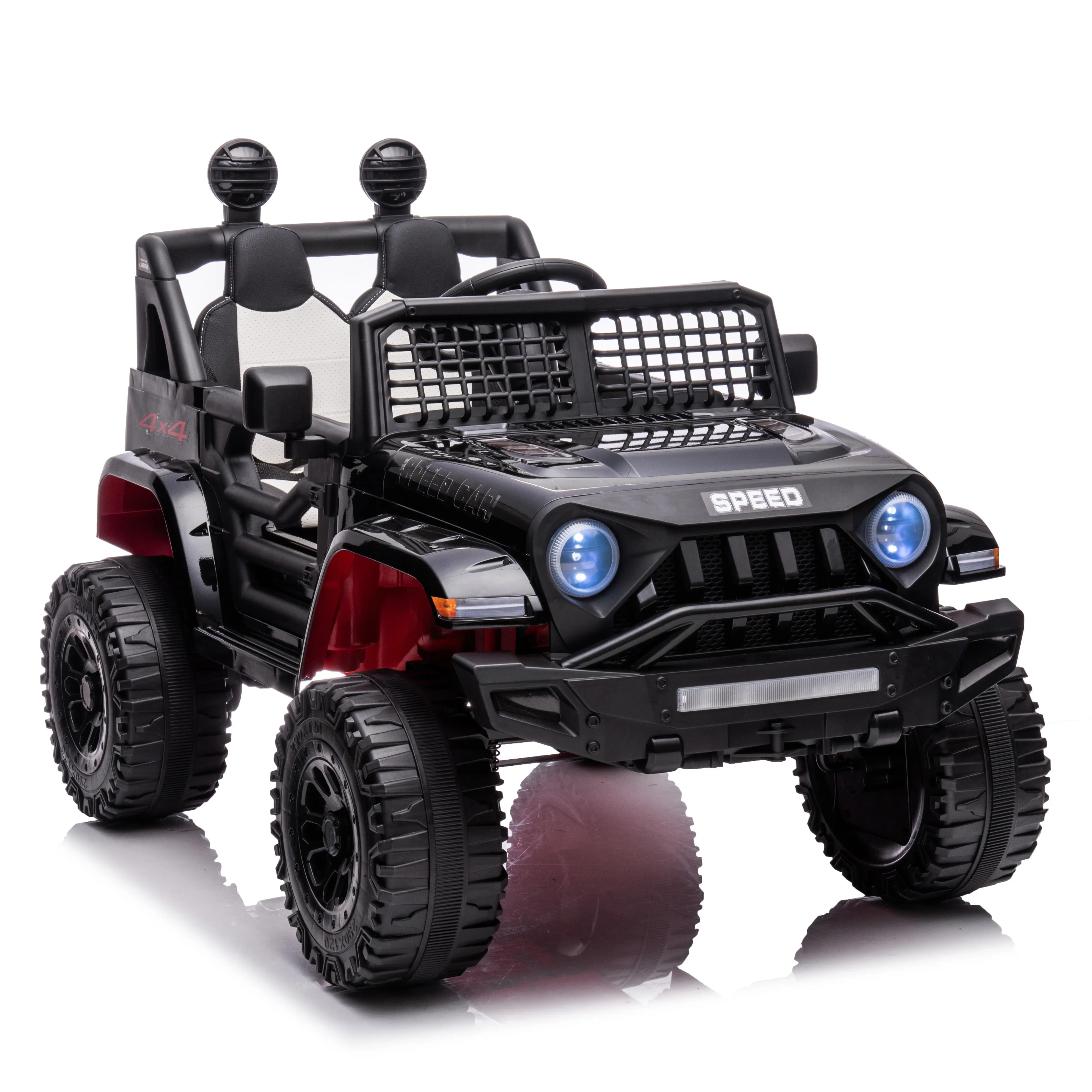 Cheap Kids Electric Cars 4x4 12V Red Color Girls and Boys Ride on