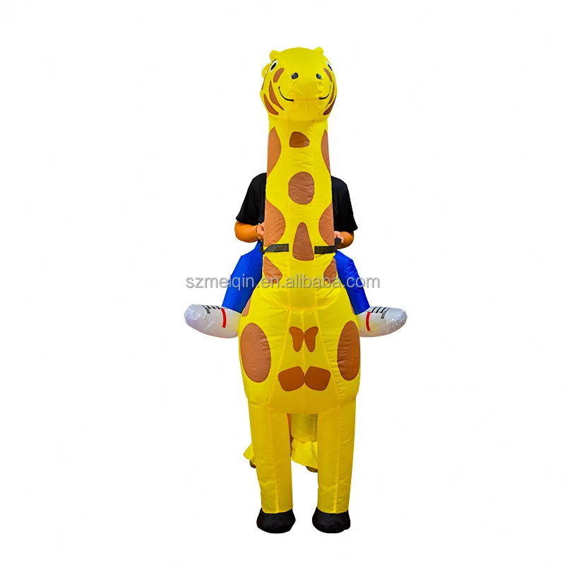 adulto gonfiabile giraffa costume cosplay cervo gonfiabile anime costumi