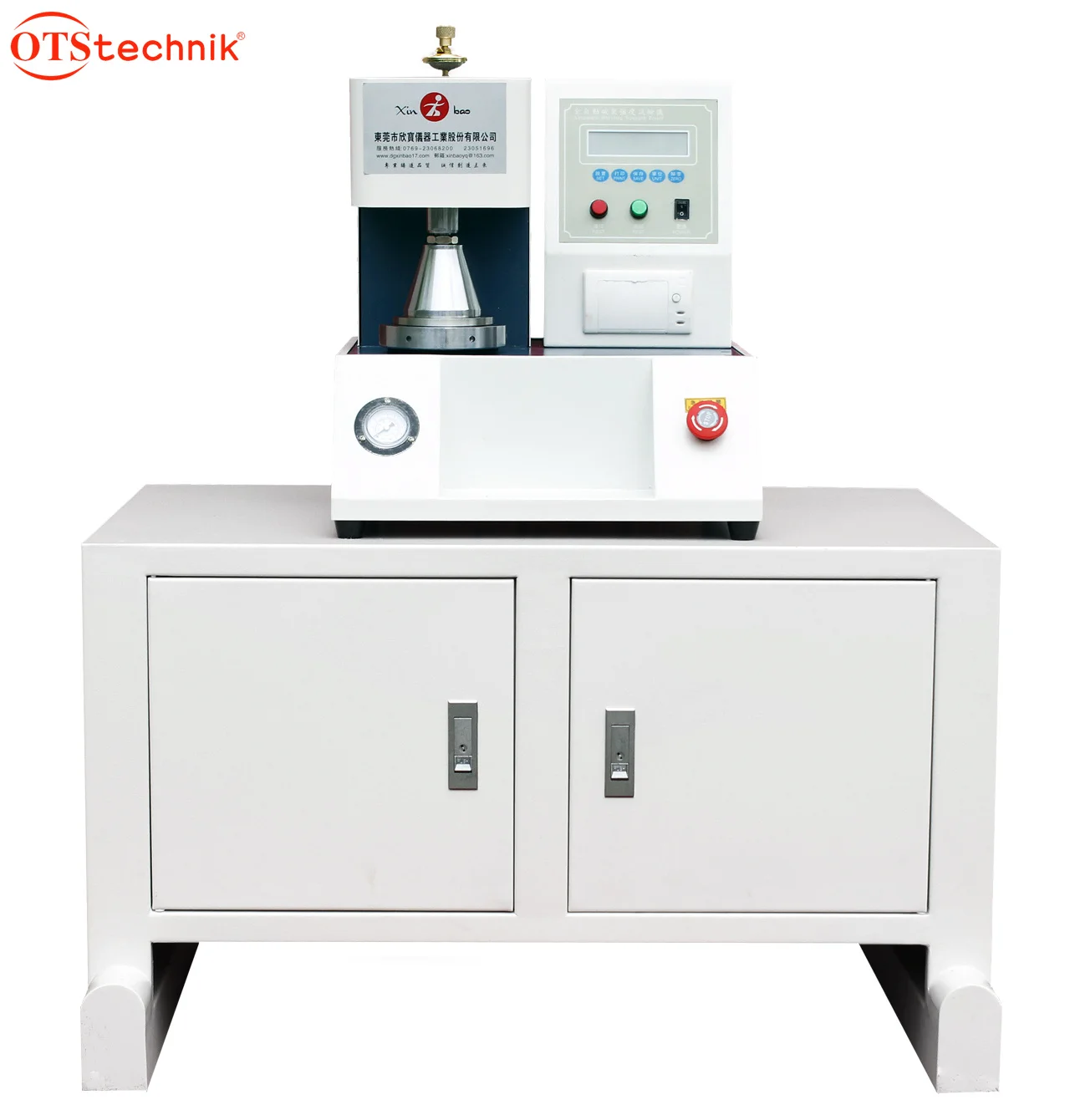 Lab Test Equipment Digital Mullen Cardboard Paperboard Bursting Strength Testing Machine