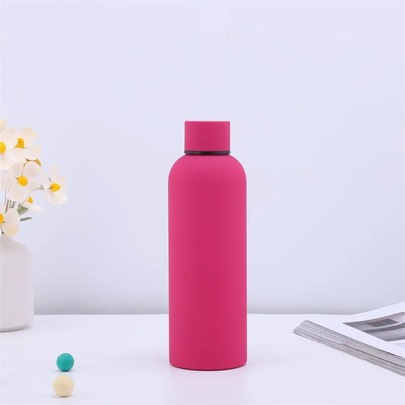 Small Mouth Hot Sale Double Wall Vacuum Insulated Water Bottle 500ml Stainless Steel Water Bottle
