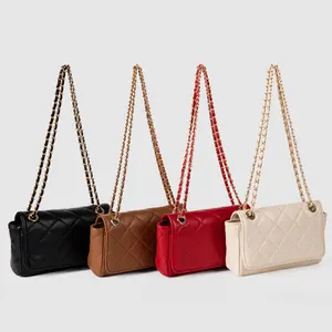 Ladies Fashion Bolsos De Mujer Pu Leather Woman Cross Body Crossbody Womens Shoulder Bags Sling Bag