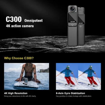 4K Action Camera SJCAM C300 EIS Motorcycle Ride Recording Waterproof HD Camcorder detail image