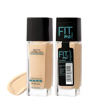 High-quality moisturizing tinted foundation long-lasting coverage custom OEM beauty facial liquid foundation makeup