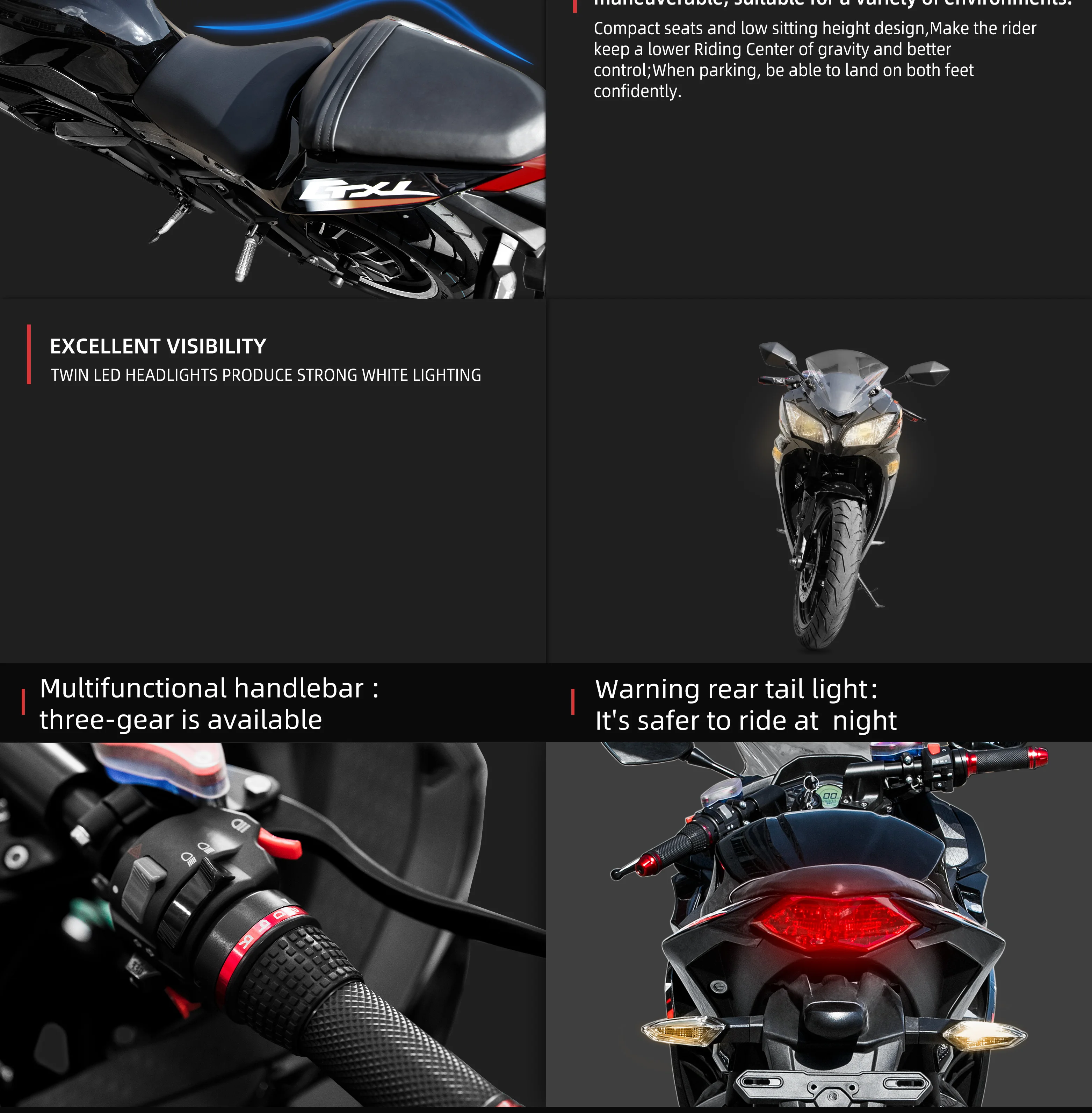 Romania Cheap Fastest Adult 8000 Watt 72v Racing Sportbike 5000w