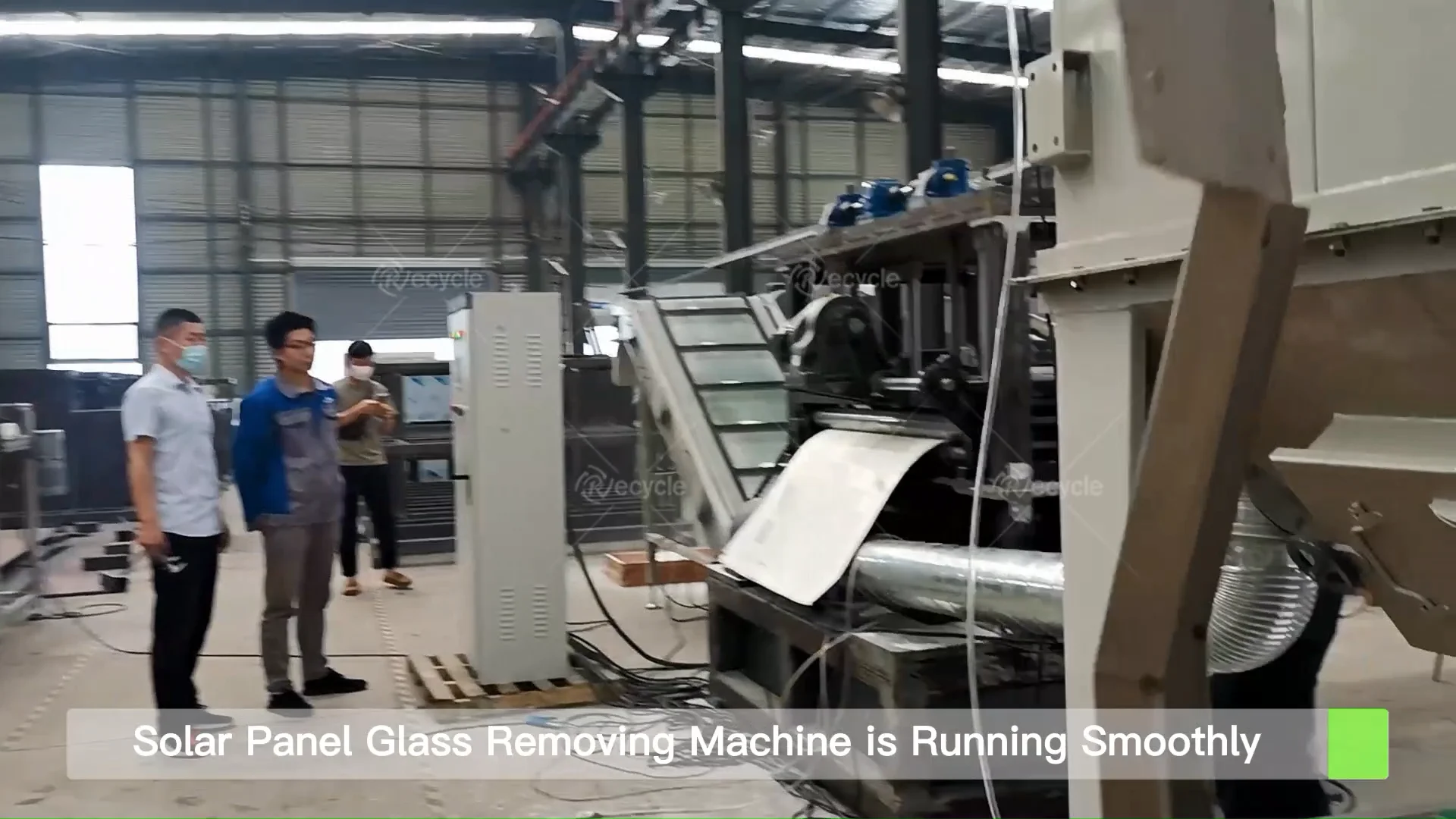 Hot Sale Solar Panel Glass Removing Machinery Pv Panel Glass