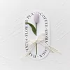 Closed tulip-light purple-transparent tote bag