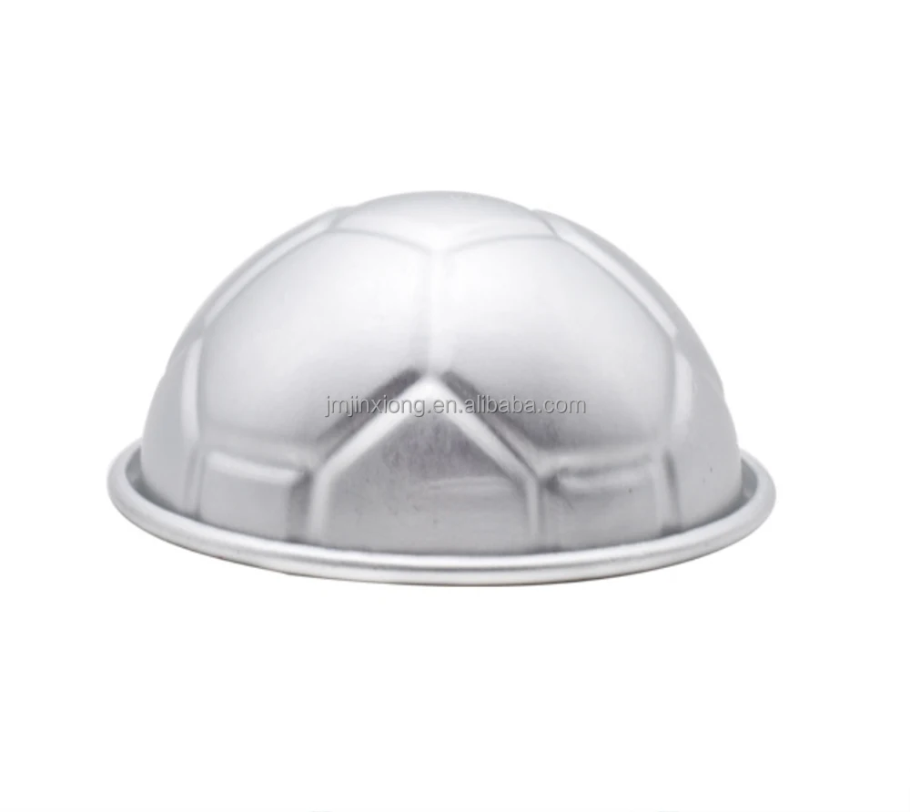 Source Half Football Shape Cake Pastry Pan Aluminum Soccer Ball Round Baking  Tray DIY Bakery Tool Cake Mold on m.