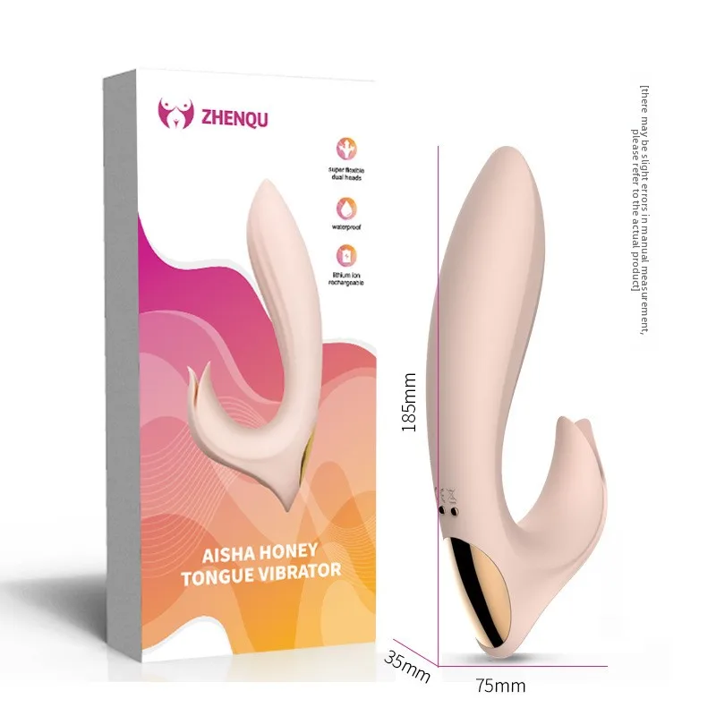 Zhenqu Elsa USB-Powered Dual-Vibration G-Spot Massager Female Masturbation Sex Toy for Women and Couples
