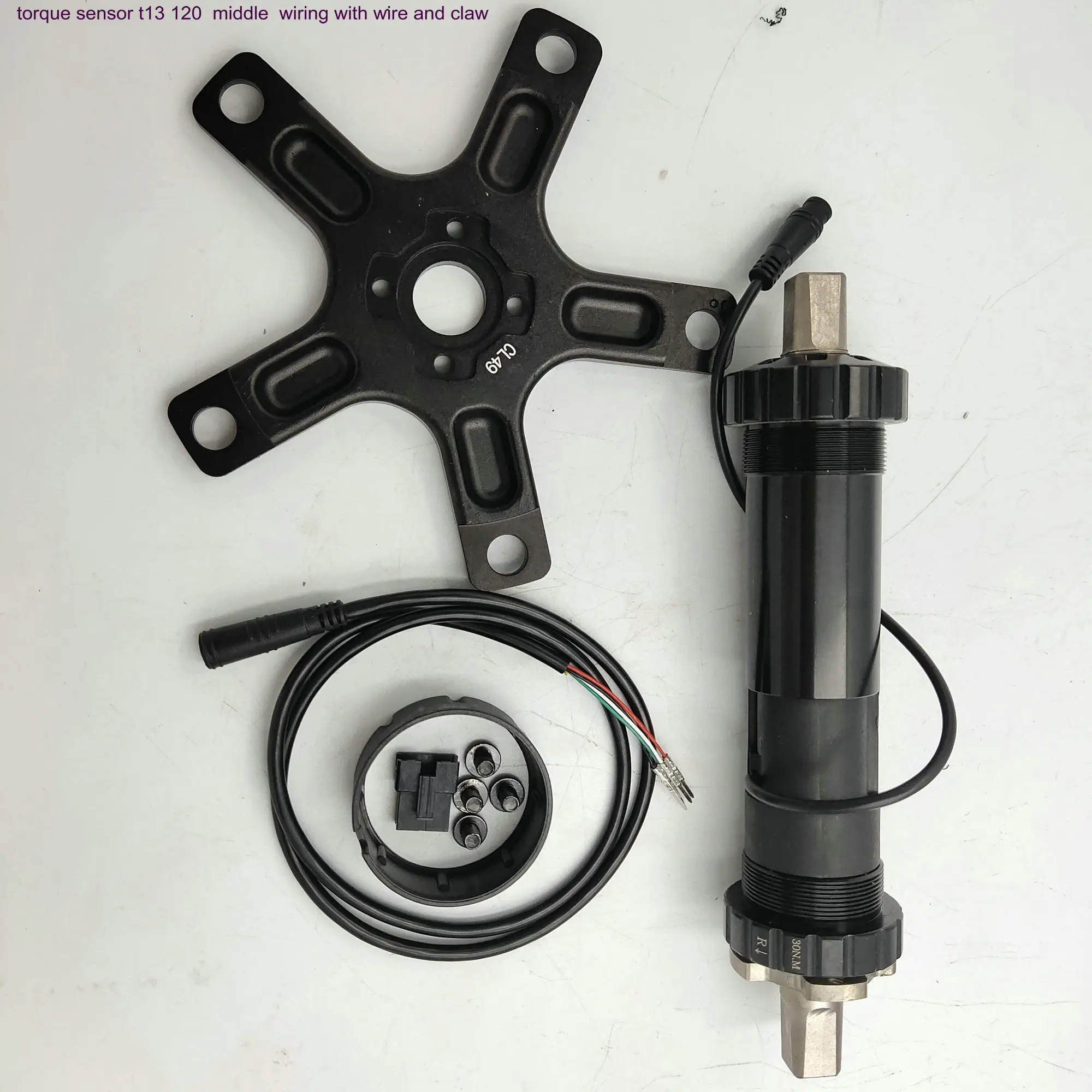 Torque Sensor T13 BB68-120MM for E-Bikes, Easy Install Aluminum