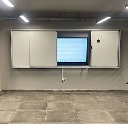Large Size Erasable Push Pull Sliding White Board Magnetic Whiteboard for Classroom