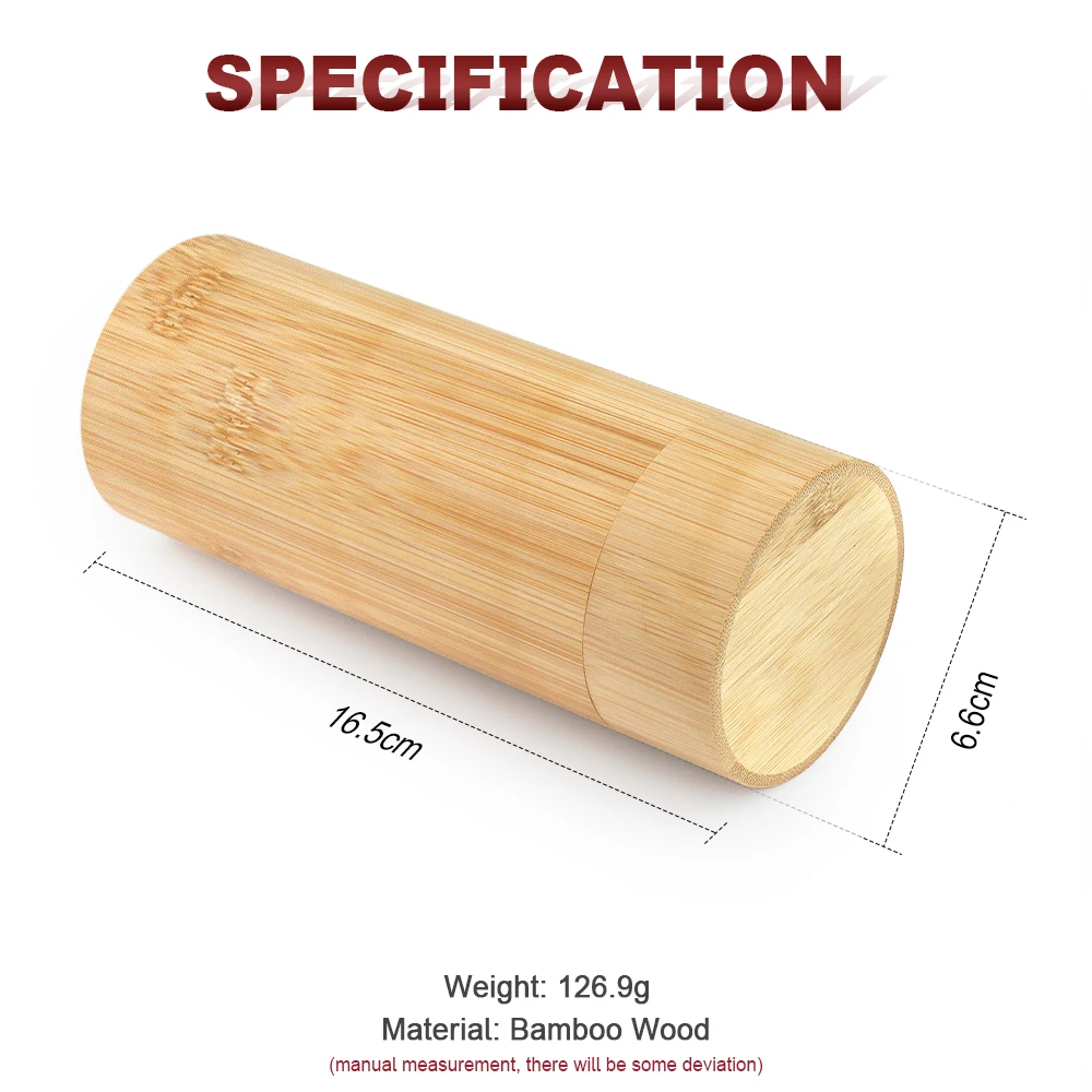Private Label Acceptable Customized Bamboo Wooden Box Reusable Cylindrical Bamboo Wooden Box Important Holidays Wooden Gift Box