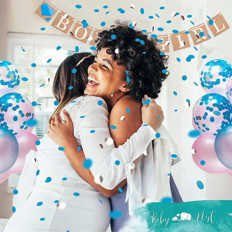 Воздушные шары для вечеринки в честь будущей матери мальчика или девочки с надписью «Mommy to be»