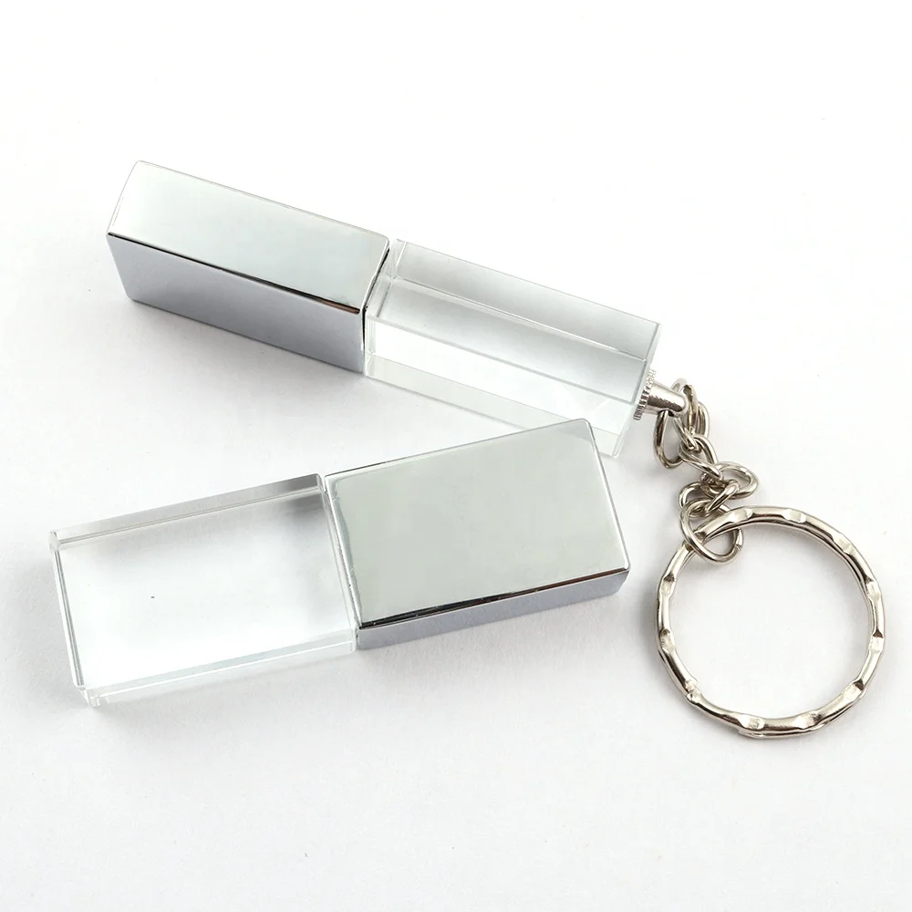 
 Изготовленный на заказ логотип USB 2,0 3,0 прозрачные стеклянные Usb флеш-накопитель 4gb/8gb/16gb/32gb/64gb USB флэш-диск, сделанные с украшением в виде кристаллов  