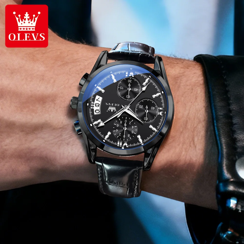 Luxury OLEVS Waterproof Chronograph Men's Watch