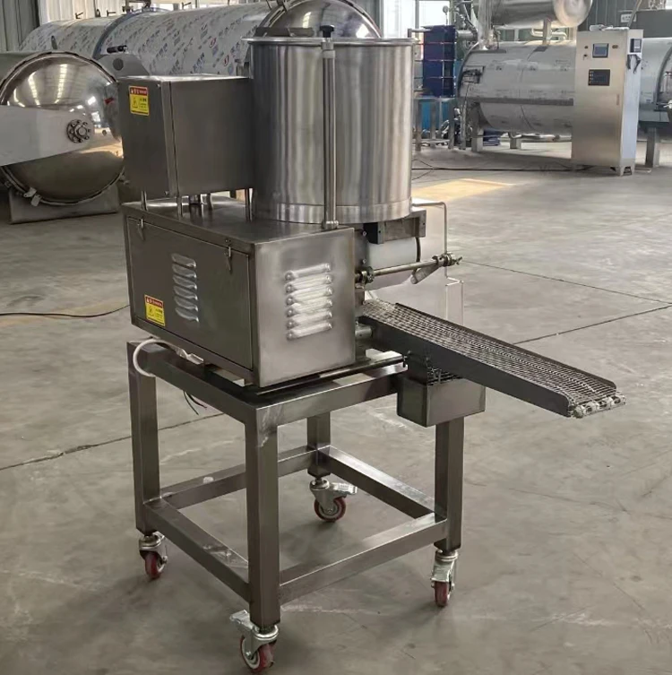 業務用自動ハンバーガーパティ成形機（モーター＆ポンプ付き
