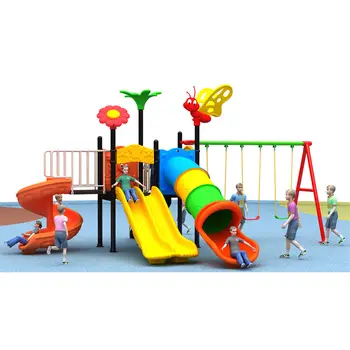 Parque Infantil Exterior Children's Park Amusement Equipment Outdoor Playground Plastic Slides For Kids Children