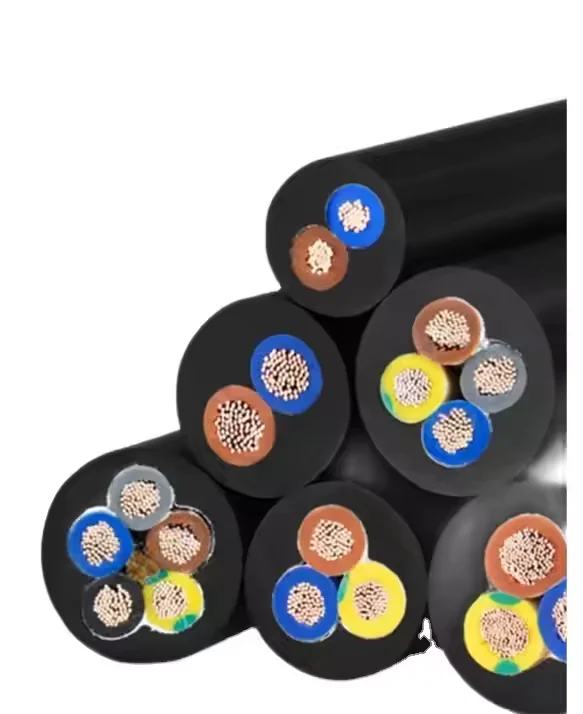 RVV 2.5mm2 Copper Soft PVC 4 Core Electrical Power Cable RVV H07VV-F Flexible Cable