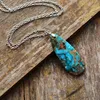blue(gold chain)