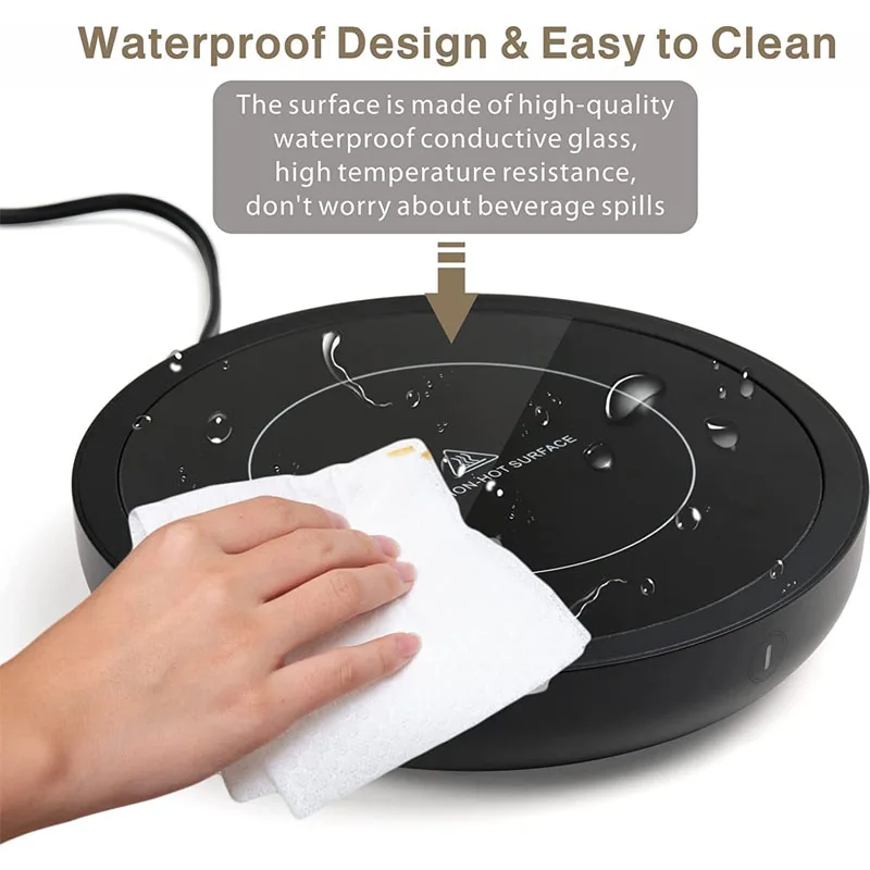 Новинка 3 температурных режима автоматическое отключение электрическая чашка для напитков подогреватель подставка молока чая умная